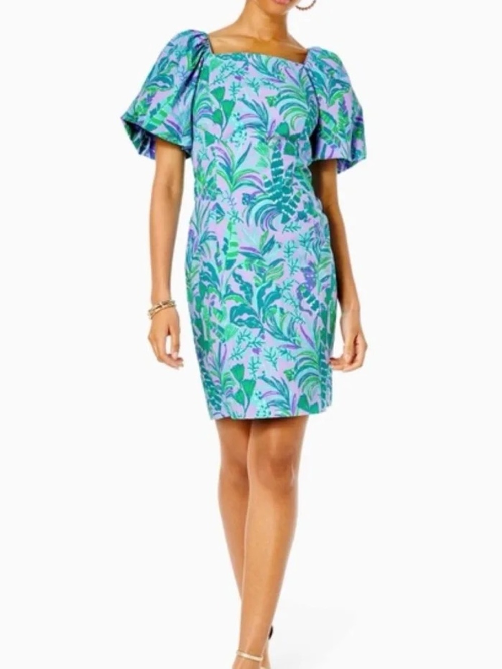 🪻Lilly Pulitzer NWT Lettie dress in Purple Iris on the case